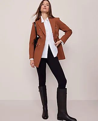 Ann Taylor Petite Fitted Long Double Breasted Coat sold by Ann Taylor product image thumbnail 4