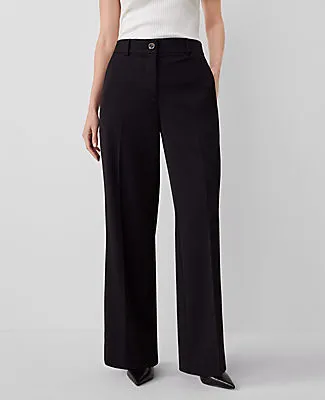 Ann Taylor The Perfect Wide-Leg Pant - Curvy Fit sold by Ann Taylor