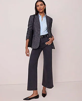 Ann Taylor The Petite Greenwich Blazer in Herringbone sold by Ann Taylor product image thumbnail 5