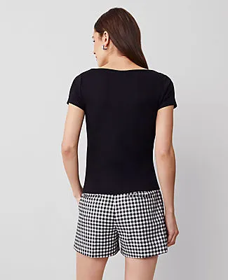 Ann Taylor Petite Square Neck Tee sold by Ann Taylor product image thumbnail 2