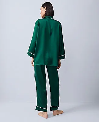 Ann Taylor Satin Pajama Set sold by Ann Taylor product image thumbnail 2