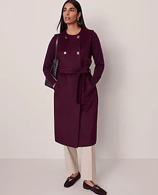 Ann Taylor Belted Trench Vest sold by Ann Taylor