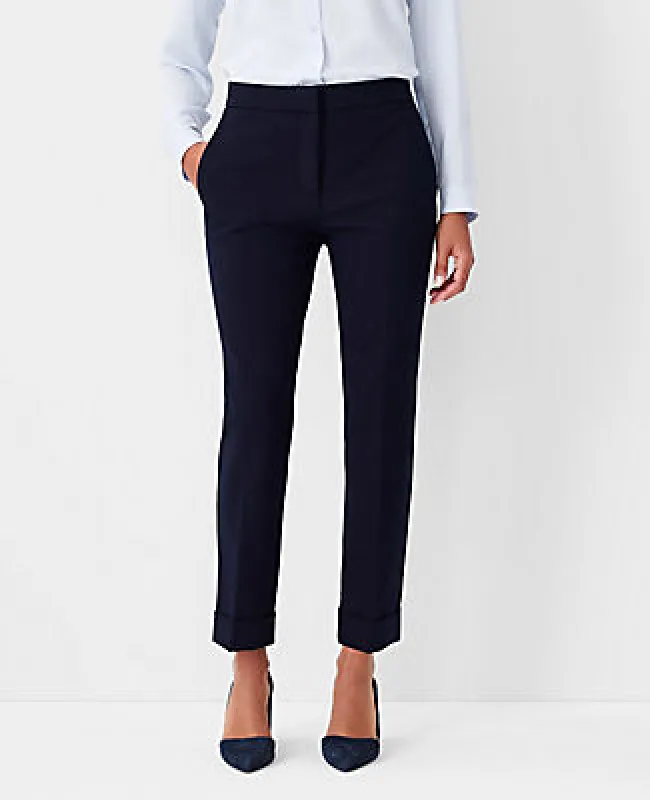 Ann Taylor The Petite High Waist Ankle Pant - Curvy Fit sold by Ann Taylor