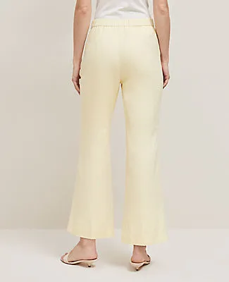 Ann Taylor The Flare Ankle Pant in Linen Blend — Curvy Fit sold by Ann Taylor product image thumbnail 2