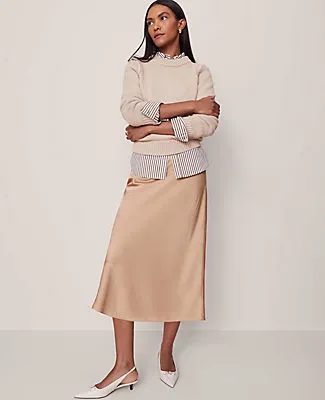 Ann Taylor Striped Relaxed Perfect Shirt sold by Ann Taylor product image thumbnail 3