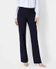 Ann Taylor The Petite Mid Rise Trouser in Seasonless Stretch sold by Ann Taylor