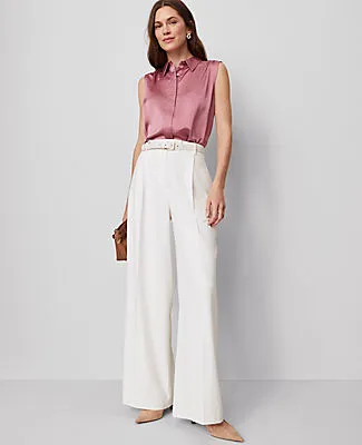 Ann Taylor The Modern Wide Leg Trouser sold by Ann Taylor product image thumbnail 5