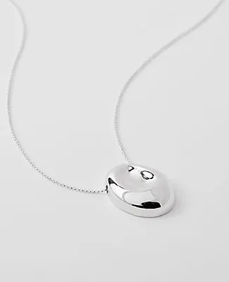 Ann Taylor Metal Disc Pendant Necklace sold by Ann Taylor product image thumbnail 2