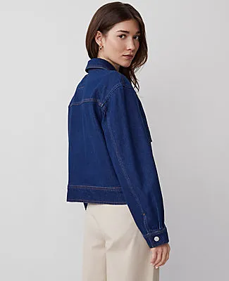 Ann Taylor Petite Weekend Collection Denim Jacket sold by Ann Taylor product image thumbnail 2