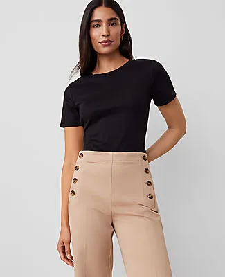 Ann Taylor Petite Crew Neck Tee sold by Ann Taylor