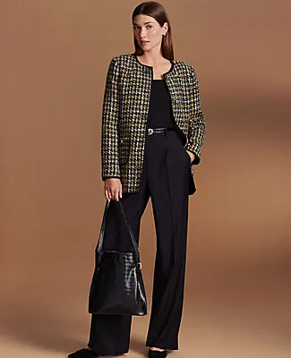 Ann Taylor The Side Button Wide-Leg Pant sold by Ann Taylor