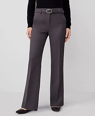 Ann Taylor The Belted Boot Pant - Curvy Fit sold by Ann Taylor