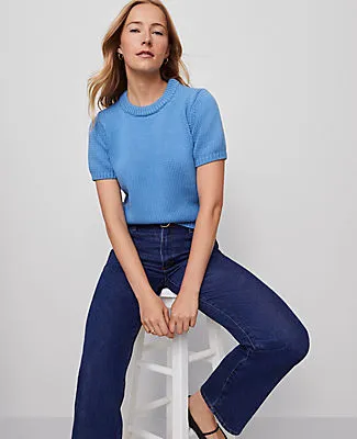 Ann Taylor Weekend Collection Chunky Wedge Sweater Tee sold by Ann Taylor product image thumbnail 4