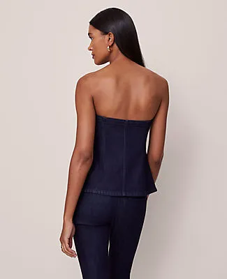 Ann Taylor Petite Strapless Denim Vest sold by Ann Taylor product image thumbnail 2