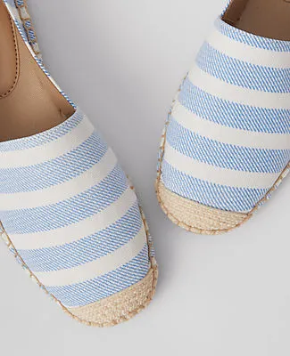 Ann Taylor Weekend Collection Espadrille Slide Sandals sold by Ann Taylor product image thumbnail 2