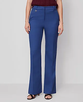 Ann Taylor The Petite Slim Flare Trouser in Bi-Stretch - Curvy Fit sold by Ann Taylor