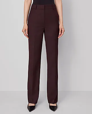 Ann Taylor The High Rise Slim Trouser - Curvy Fit sold by Ann Taylor