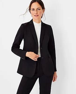 Ann Taylor The Two Button Blazer in Double Knit sold by Ann Taylor