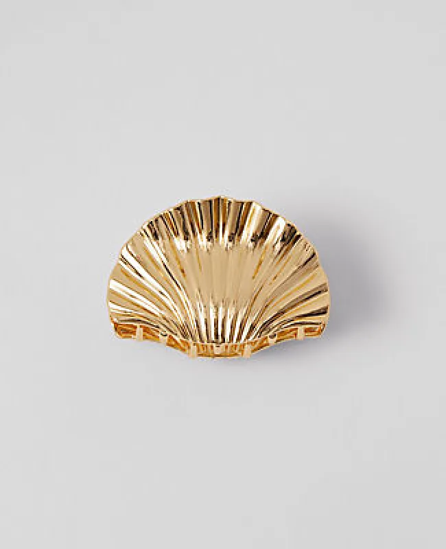 Ann Taylor Metal Shell Hair Clip sold by Ann Taylor