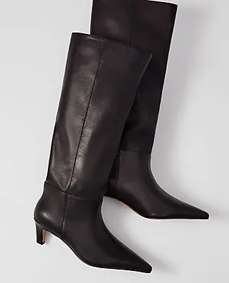 Ann Taylor Leather Tall Boot sold by Ann Taylor product image thumbnail 2