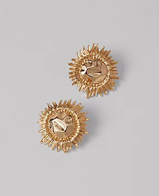 Ann Taylor Metal Sun Stud Earrings sold by Ann Taylor