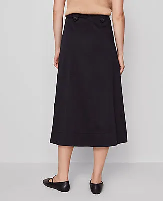 Ann Taylor Petite Weekend Collection Full Midi Skirt sold by Ann Taylor product image thumbnail 3