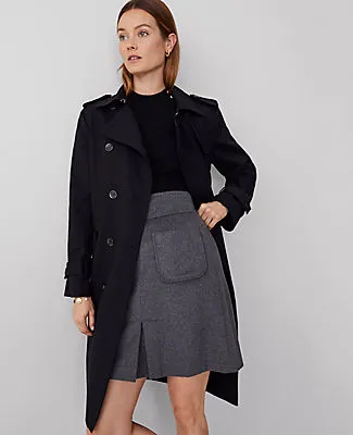 Ann Taylor Essential Button Mock Neck Sweater Tee sold by Ann Taylor product image thumbnail 3