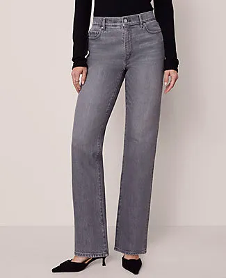 Ann Taylor The Petite Perfect Straight Jean sold by Ann Taylor product image thumbnail 2