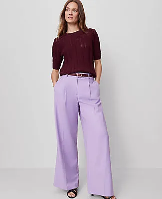 Ann Taylor The Modern Wide-Leg Trouser sold by Ann Taylor product image thumbnail 2