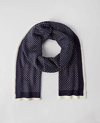 Ann Taylor Weekend Collection Birdseye Scarf sold by Ann Taylor