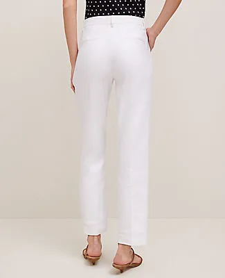 Ann Taylor The Eva Ankle Pant in Linen Blend sold by Ann Taylor product image thumbnail 3