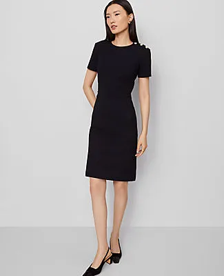 Ann Taylor Petite Ponte Sheath Dress sold by Ann Taylor