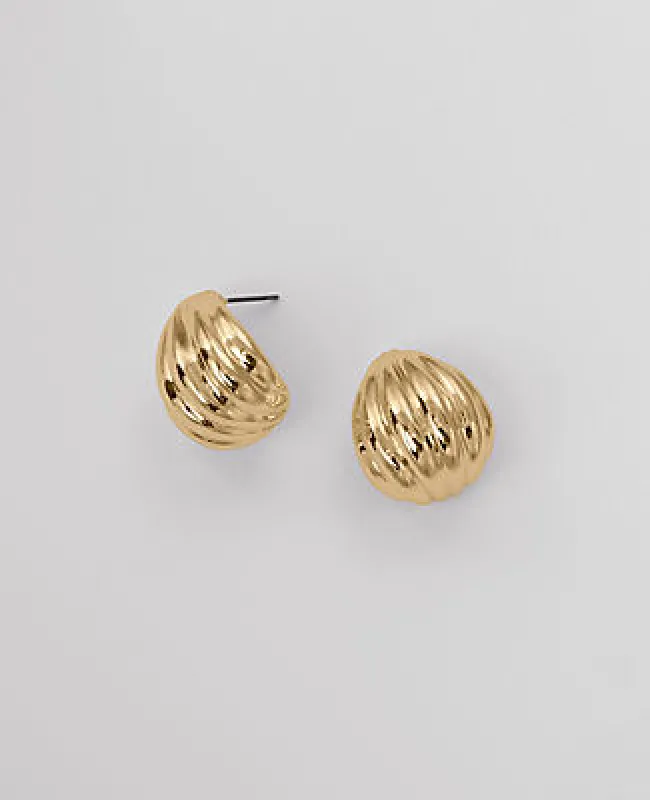 Ann Taylor Textured Teardrop Stud Earrings sold by Ann Taylor