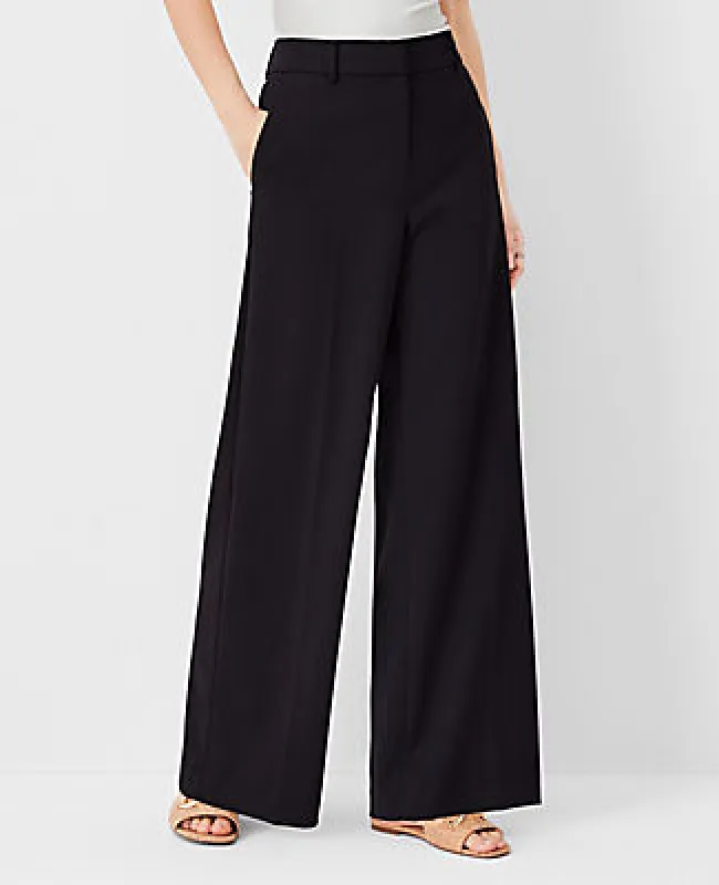 Ann Taylor The Wide-Leg Pant - Curvy Fit sold by Ann Taylor