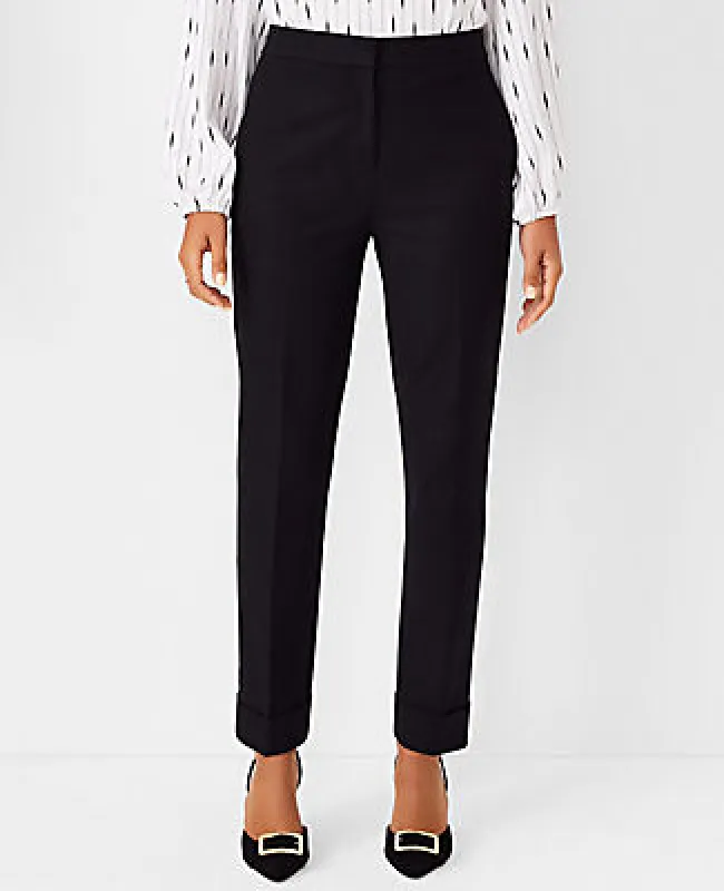 Ann Taylor The Petite High Rise Eva Ankle Pant - Curvy Fit sold by Ann Taylor