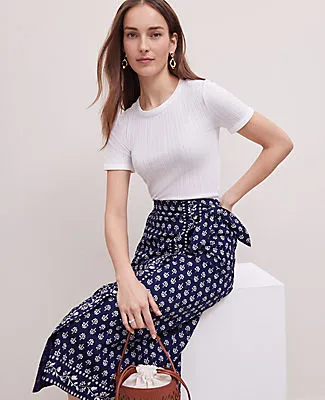 Ann Taylor Weekend Collection Petaled Sarong Skirt sold by Ann Taylor product image thumbnail 4