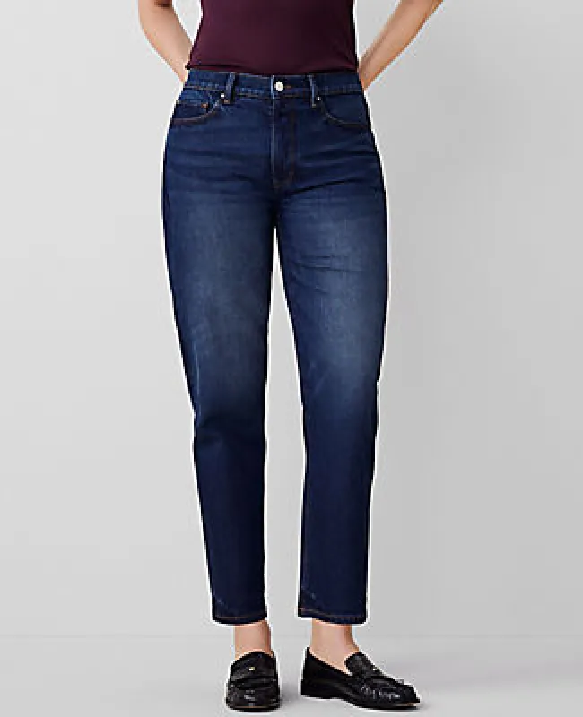 Ann Taylor Straight Jean - Curvy Fit sold by Ann Taylor