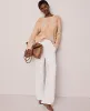 Ann Taylor The Petite Side Button Wide-Leg Pant sold by Ann Taylor