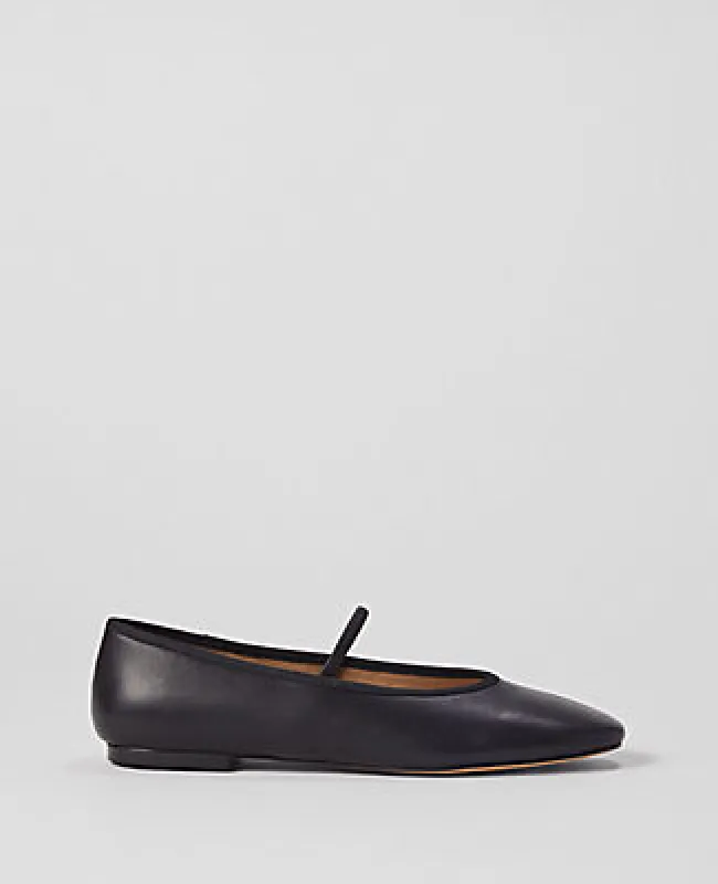 Ann Taylor Mary Jane Leather Ballet Flat sold by Ann Taylor