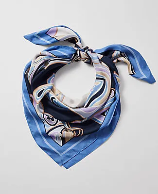 Ann Taylor Paisley Square Silk Scarf sold by Ann Taylor