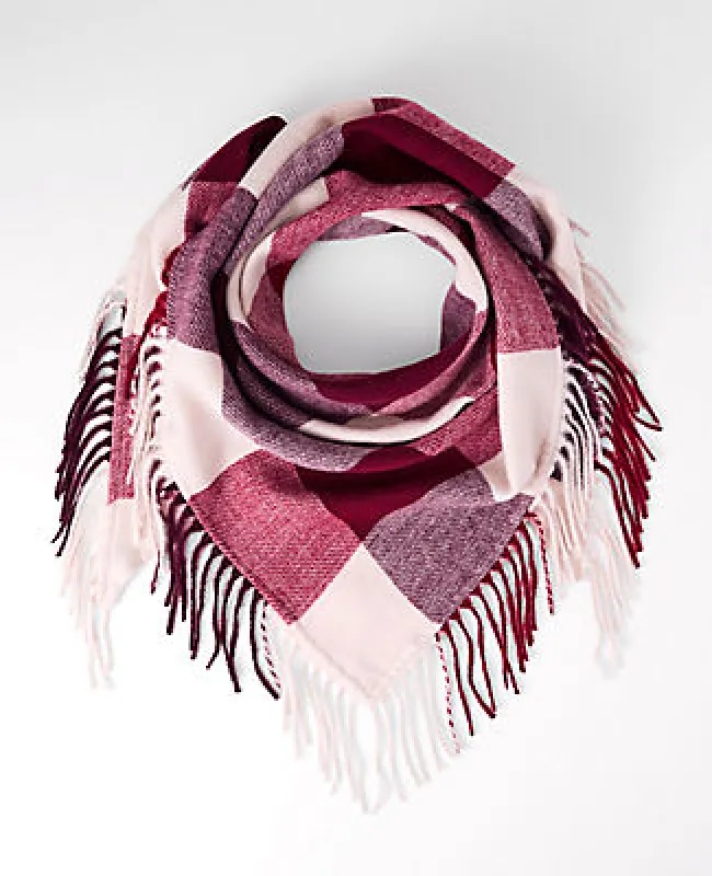 Ann Taylor Oversized Plaid Scarf sold by Ann Taylor