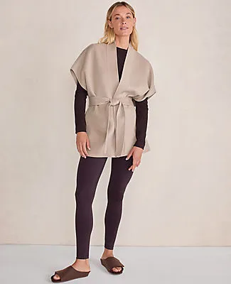 Ann Taylor Haven Well Within Wool Blend Tie-Front Vest sold by Ann Taylor product image thumbnail 2