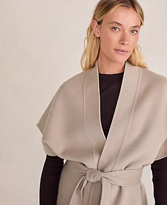 Ann Taylor Haven Well Within Wool Blend Tie-Front Vest sold by Ann Taylor product image thumbnail 4