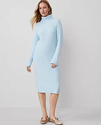 Ann Taylor Petite Weekend Collection Ribbed Sweater Dress sold by Ann Taylor product image thumbnail 2