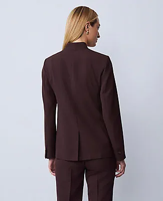 Ann Taylor The Cutaway Blazer in Fluid Crepe sold by Ann Taylor product image thumbnail 2