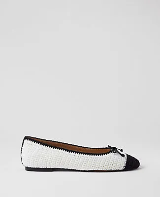 Ann Taylor Weekend Collection Crochet Ballet Flat sold by Ann Taylor
