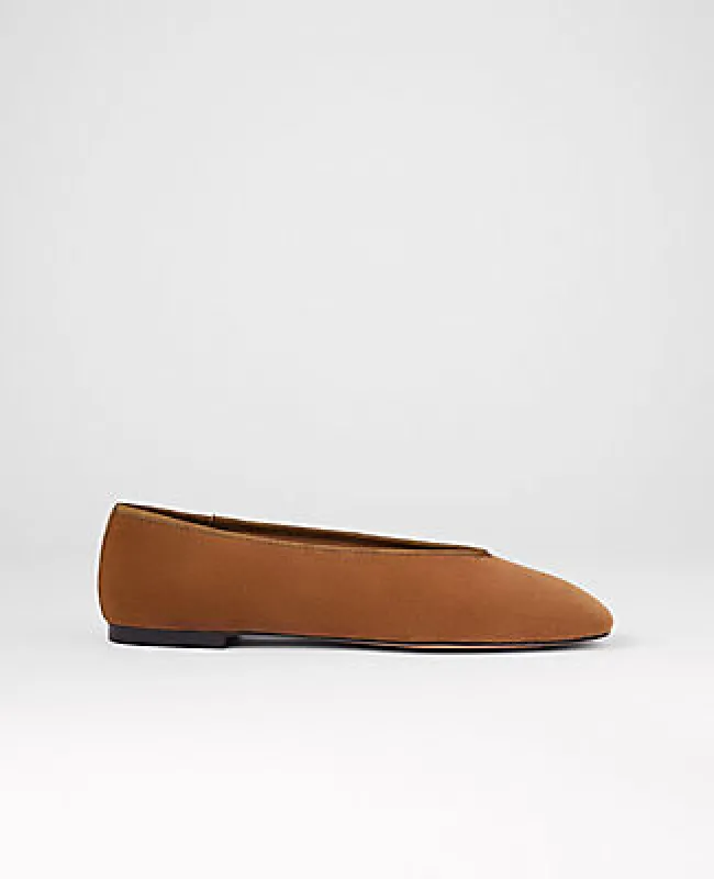 Ann Taylor Corduroy Ballet Flat made by Ann Taylor