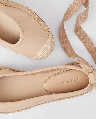 Ann Taylor Suede Espadrille Flat sold by Ann Taylor product image thumbnail 2