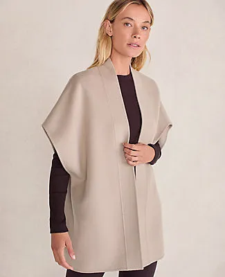 Ann Taylor Haven Well Within Wool Blend Tie-Front Vest sold by Ann Taylor product image thumbnail 3