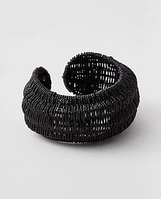 Ann Taylor Raffia Cuff Bracelet sold by Ann Taylor